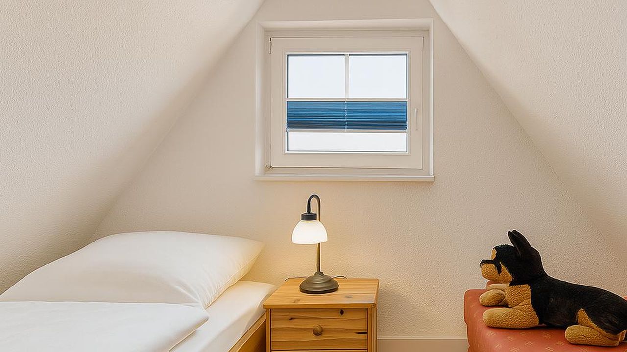 Kinderzimmer mit einem Einzelbett Kinderzimmer mit einem Einzelbett